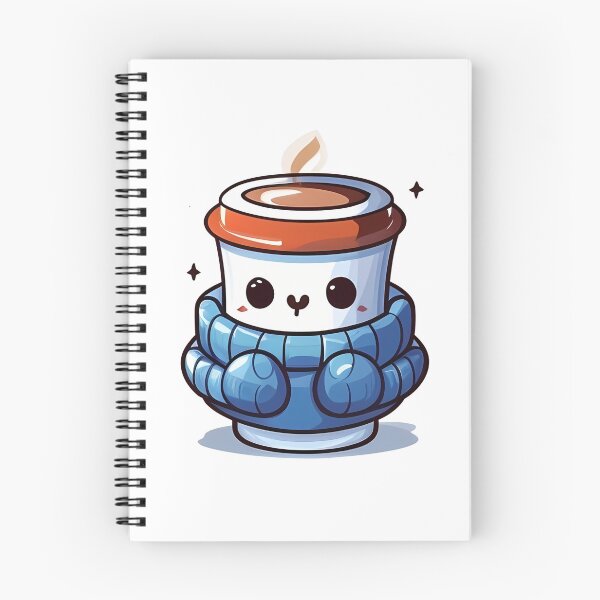 Item preview, Coffee cup wearing muffler designed and sold by Serene Madcap.