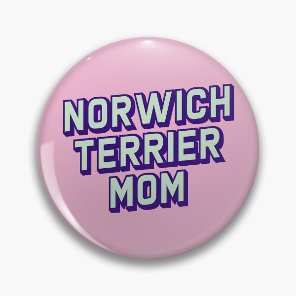 Item preview, Norwich Terrier Mom Retro Beach Bubble Gum Gift  designed and sold by Guarddogdrive.