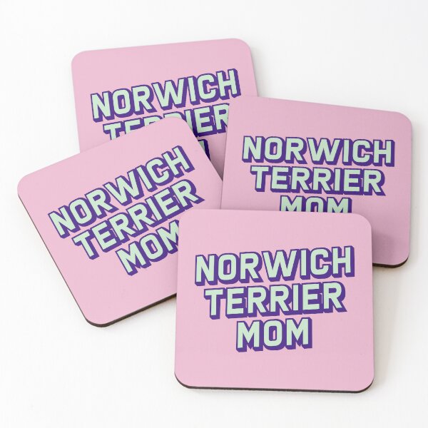 Item preview, Norwich Terrier Mom Retro Beach Bubble Gum Gift  designed and sold by Guarddogdrive.