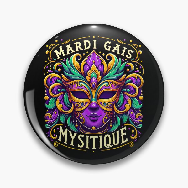 Item preview, Mardi Gras Mystique Mask: Enchanting Carnival Elegance designed and sold by MAPDDesigns.