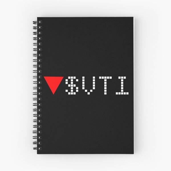Item preview, Vanguard Total Stock Market Index Fund ETF - VTI - Stock Ticker Red White Font designed and sold by frankyou.