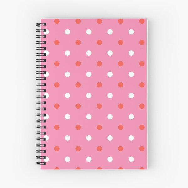 Item preview, Red and White Polka Dots on Pink Background Pattern designed and sold by Patternliss.