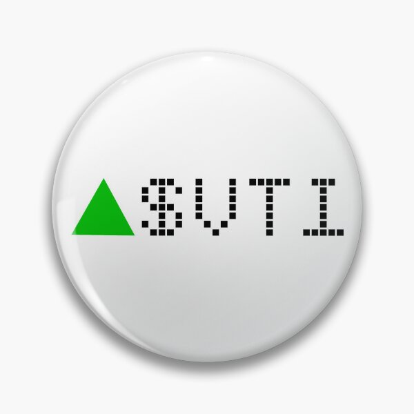 Item preview, Vanguard Total Stock Market Index Fund ETF - VTI - Stock Ticker Green Black Font designed and sold by frankyou.