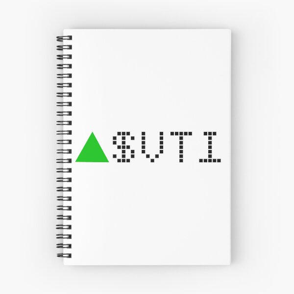 Item preview, Vanguard Total Stock Market Index Fund ETF - VTI - Stock Ticker Green Black Font designed and sold by frankyou.