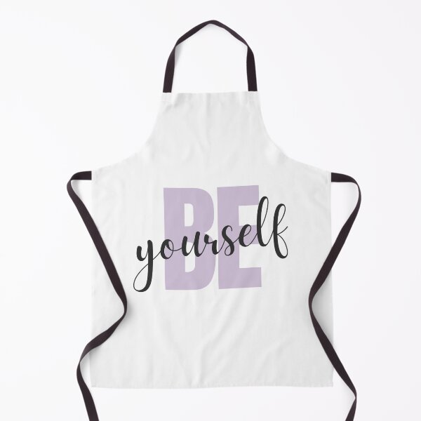 Item preview, Be Yourself Lavender Motivational Typography designed and sold by Cozy-Home10.