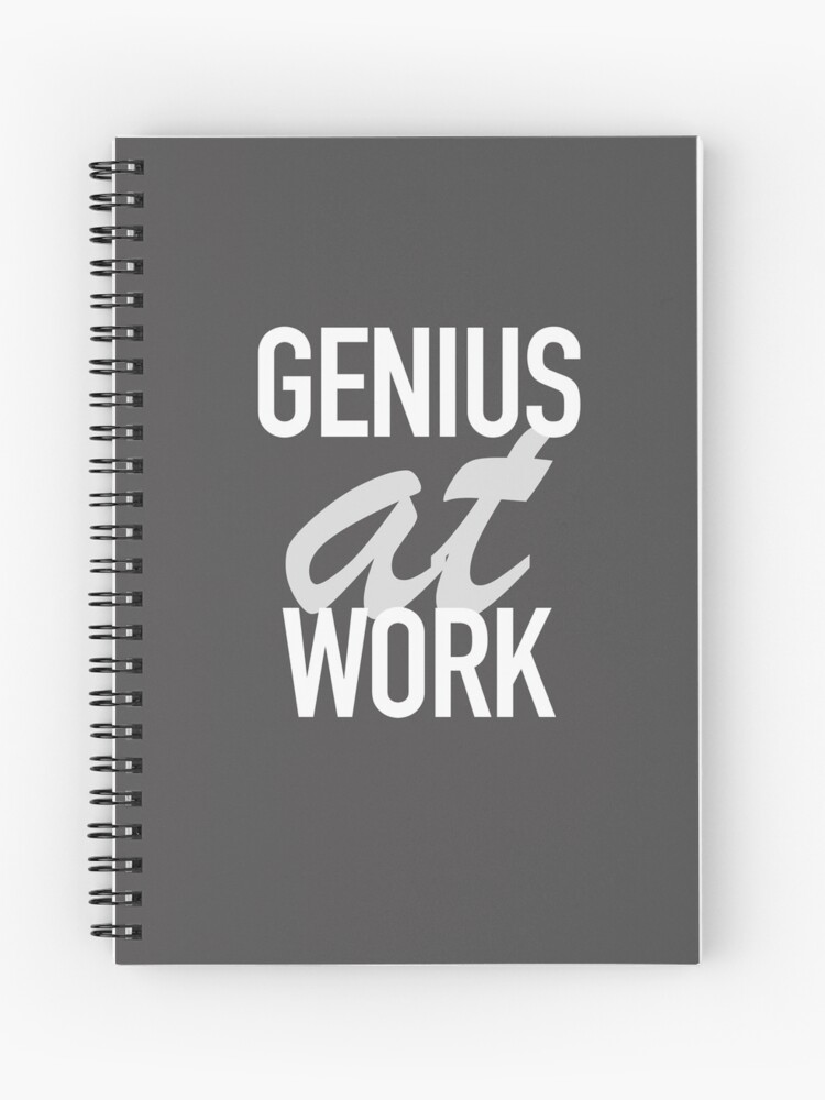 Thumbnail 1 of 3, Journal, Genius at Work  designed and sold by Eurolinguiste.