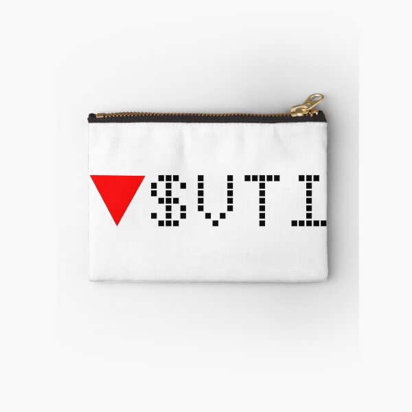 Item preview, Vanguard Total Stock Market Index Fund ETF - VTI - Stock Ticker Red Black Font designed and sold by frankyou.