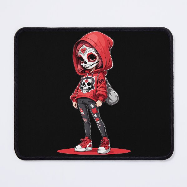 Item preview, Hooded Sugar Skull Girl designed and sold by A78-Designs.