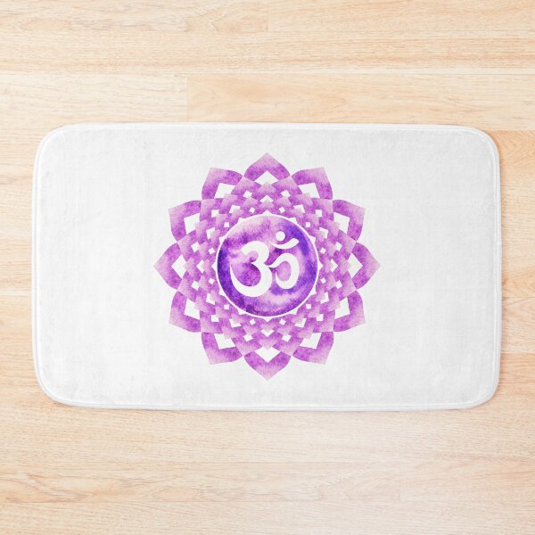 Item preview, Purple Mandala OM Symbol designed and sold by sanaca.