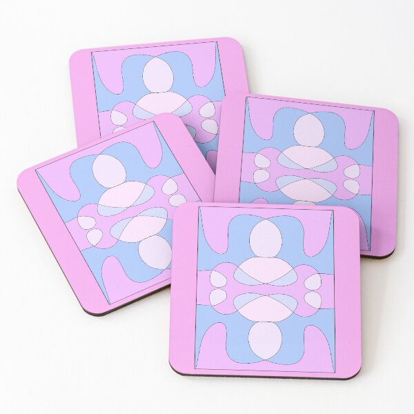 Item preview, patterns with pink and purple tones designed and sold by azet-art.