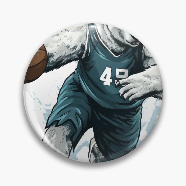 Item preview, polar bear basketball player designed and sold by javierparra.