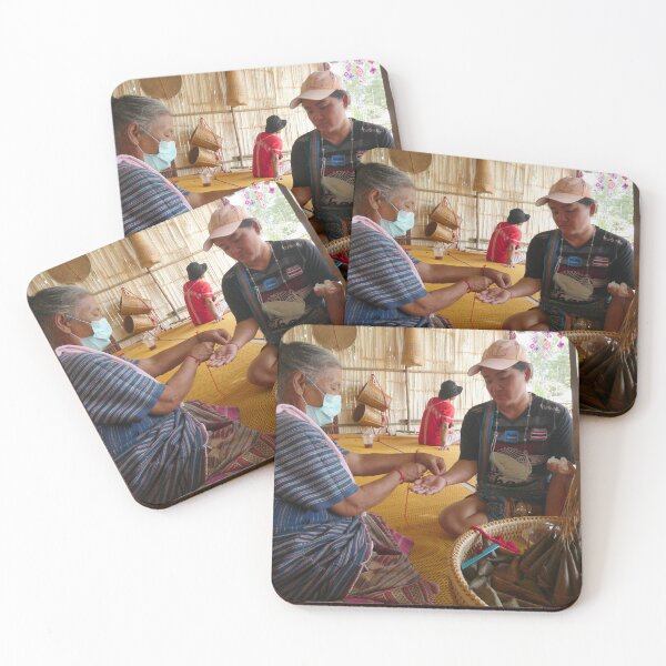 Item preview, Karen Elder gives a blessing, on the Myanmar border. designed and sold by JonDelorme.