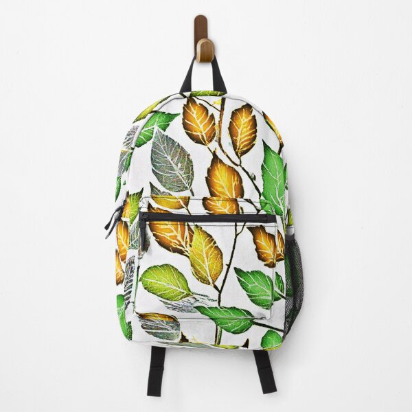 Item preview, Chic Vivid Leaves Pattern designed and sold by Health And Fitness Posts e-Store.