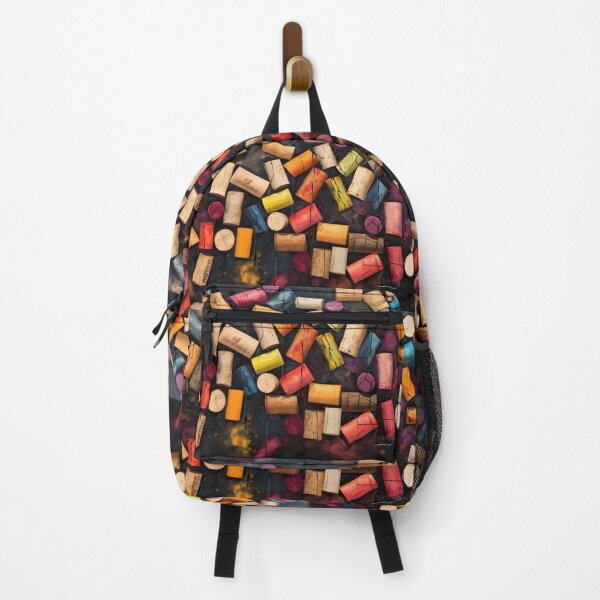 Item preview, Corkscape Abstract Symphony- A Surreal Celebration in Eclectic Chalkboard Colors designed and sold by OlfactoART Studio.