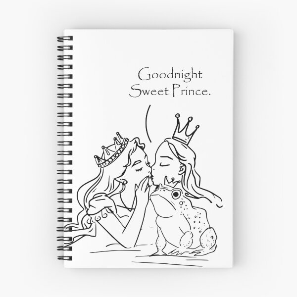 Item preview, Goodnight Sweet Prince Double v1 designed and sold by Yoho-ka Press.