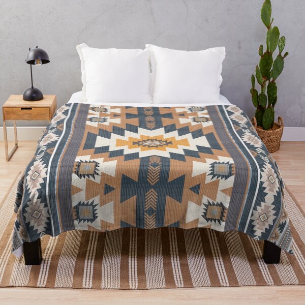 Item preview,  Navajo tribal vector seamless pattern. Native American ornament. Ethnic South Western decor style. Boho geometric ornament. Vector seamless pattern. Mexican blanket, rug. Woven carpet illustration designed and sold by SittipongDesign.
