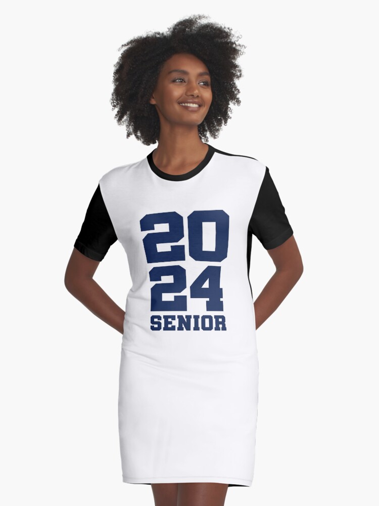 2024 Senior Class of 2024 2024 Graduation Gifts 2024 Grads Graphic T Shirt Dress for Sale by DesignByLeo Redbubble