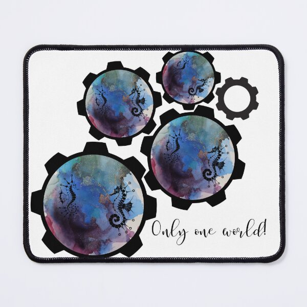 Item preview, Only one world! designed and sold by MoerikaStyle.