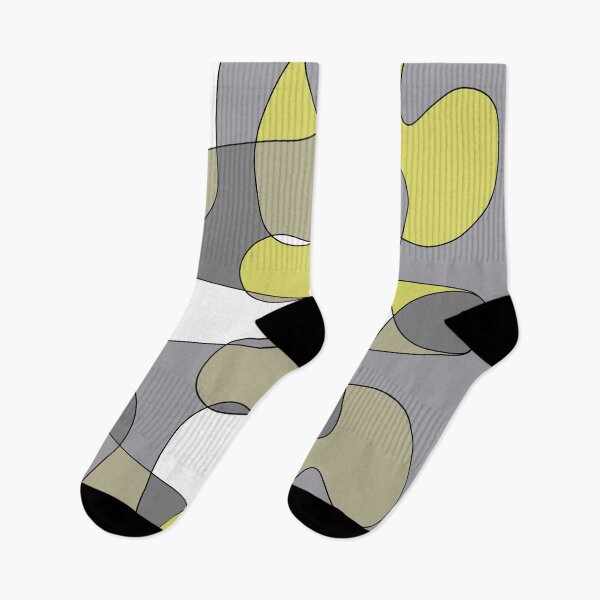 Item preview, patterns with gray and yellow tones designed and sold by azet-art.