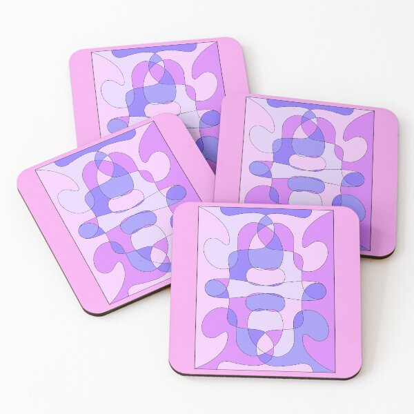 Item preview, patterns with pink and purple tones designed and sold by azet-art.