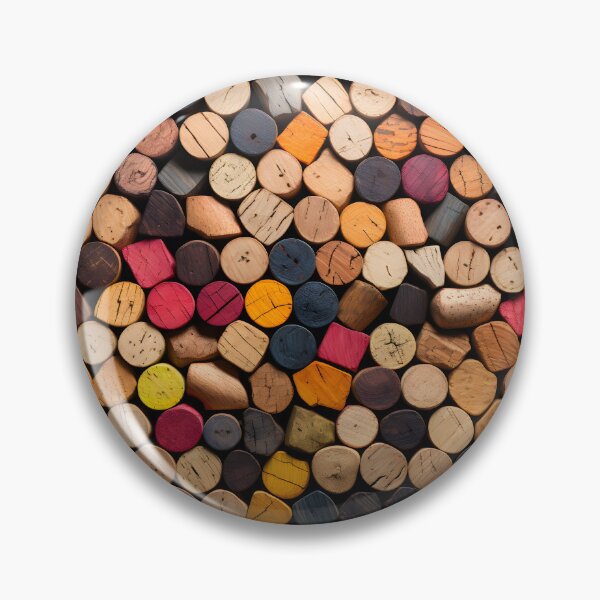 Item preview, Wine Cork Whimsy- Surreal Canvas Illustrations on Chalkboard Abstract Expressionism designed and sold by OlfactoART Studio.