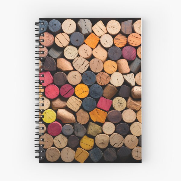 Item preview, Wine Cork Whimsy- Surreal Canvas Illustrations on Chalkboard Abstract Expressionism designed and sold by OlfactoART Studio.