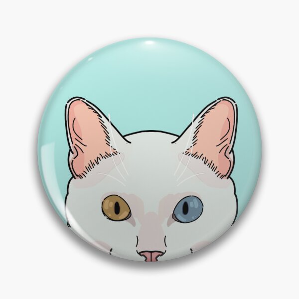 Item preview, cat phone case  (white cat)  designed and sold by GODNESSNIX7.