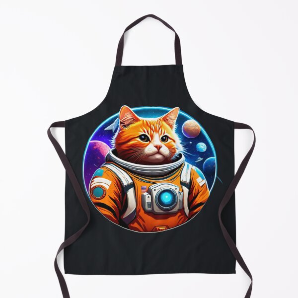 Item preview, Cattecoin crypto space cat designed and sold by BlueGoldArt.