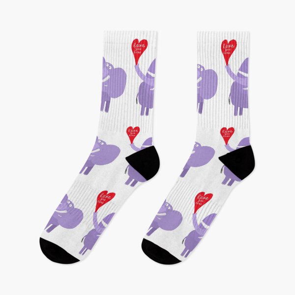Item preview, Love You Tons, Elephant With Heart By Artist Carla Daly designed and sold by Carla Daly.
