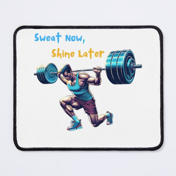 Item preview, Sweat Today, Shine Tomorrow Fitness Mantra designed and sold by SrijanaByAnu.