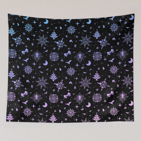 Item preview, Hexmas Snowflakes (pastel goth 2) designed and sold by Miss Lunaria.