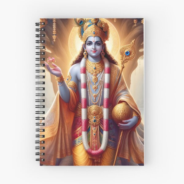 Item preview, Lord Krishna Divine Presence  designed and sold by MokshaPixels.