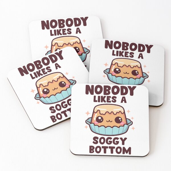 Item preview, The Melancholy Tale of a Dripping Pastry: No One Favors a Soggy Bottom designed and sold by GFelizNav.
