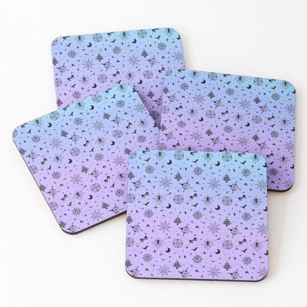 Item preview, Hexmas Snowflakes (pastel goth) designed and sold by Miss Lunaria.
