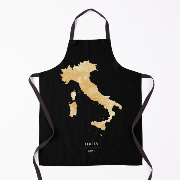 Item preview, Italy map in gold color designed and sold by Jerhus.