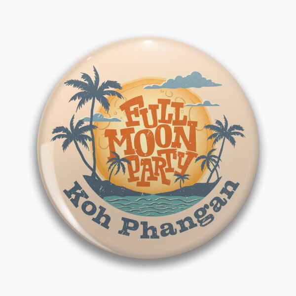 Item preview, Full Moon Party Koh Phangan - Haad Rin, Thailand designed and sold by LazyCaat.