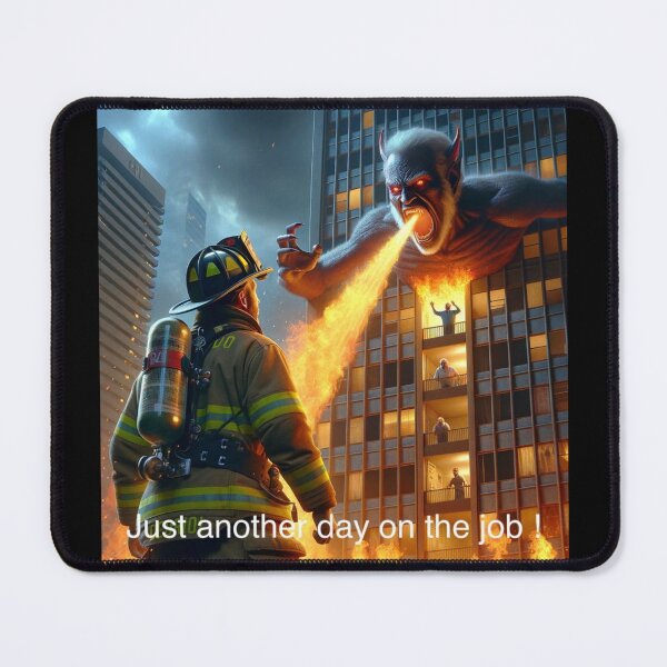 Item preview, the fireman designed and sold by Draculart.