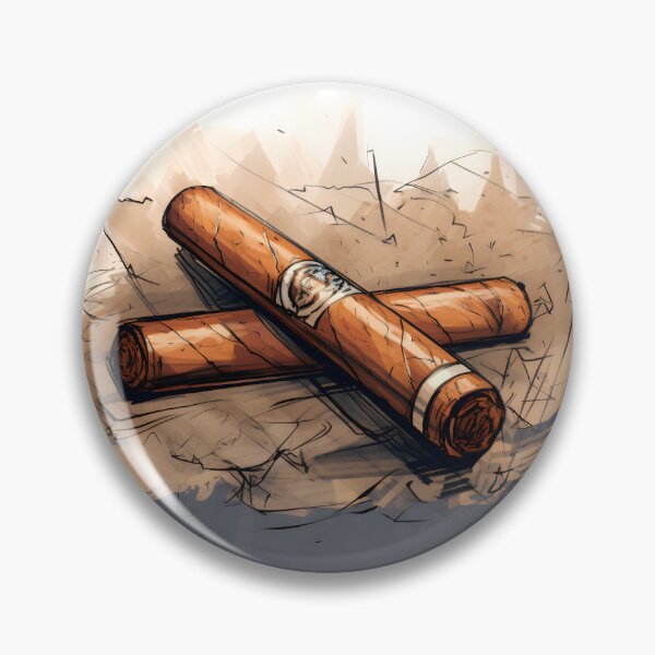 Item preview, Abstract Cigar Tale in Whimsical Playful Technique and Unconventional Impressions designed and sold by OlfactoART Studio.