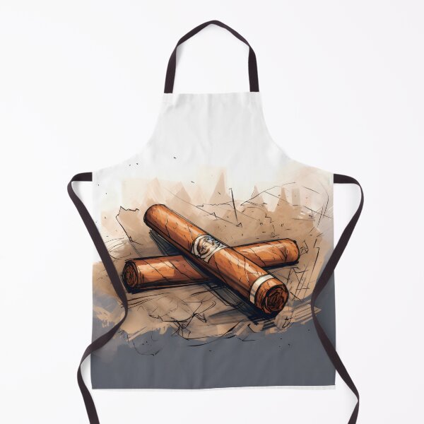 Item preview, Abstract Cigar Tale in Whimsical Playful Technique and Unconventional Impressions designed and sold by OlfactoART Studio.
