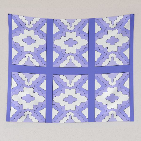 Item preview, patterns with blue tones designed and sold by azet-art.