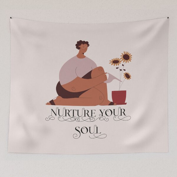 Aperçu de l'œuvre Nourrissez votre âme créée et vendue par Jollys-ArtShop.