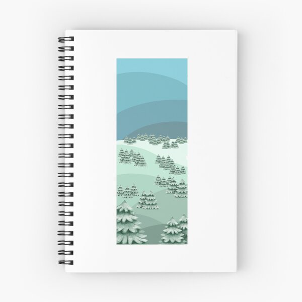 Item preview, Winter forest blue edition designed and sold by ChallaDesign.