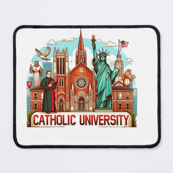 Item preview, Catholic University designed and sold by GalaxyGraffiti.