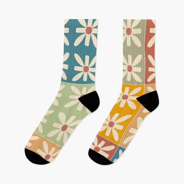 Item preview, Modernist Daisy Mix Print designed and sold by Decorera.