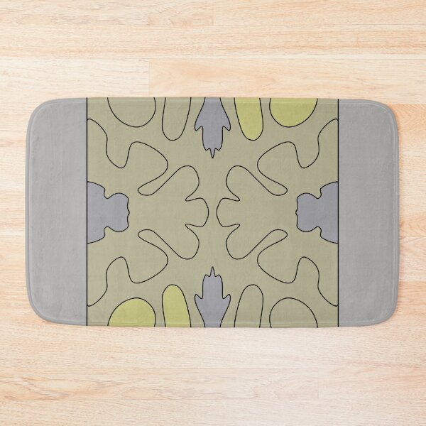Item preview, patterns with gray and yellow tones designed and sold by azet-art.
