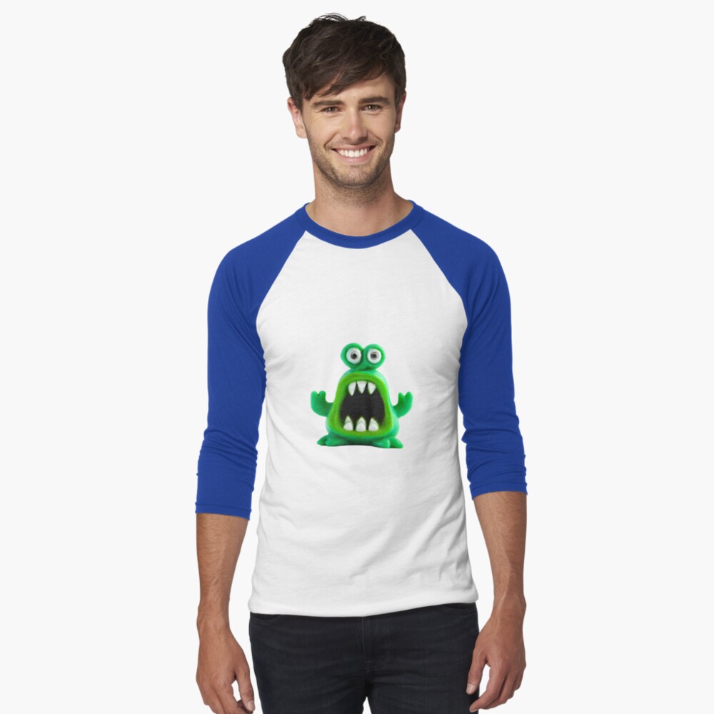 Item preview, Baseball ¾ Sleeve T-Shirt designed and sold by hilarystoyart.