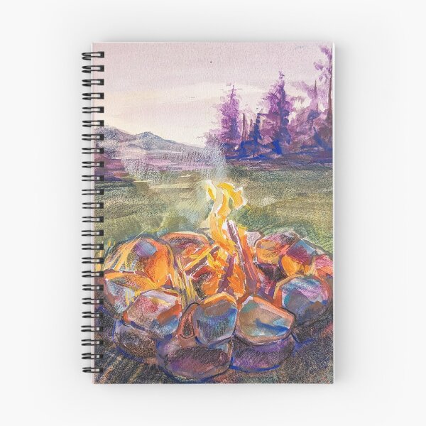 Item preview, Sunset Campfire designed and sold by Anna Effenberger Art.