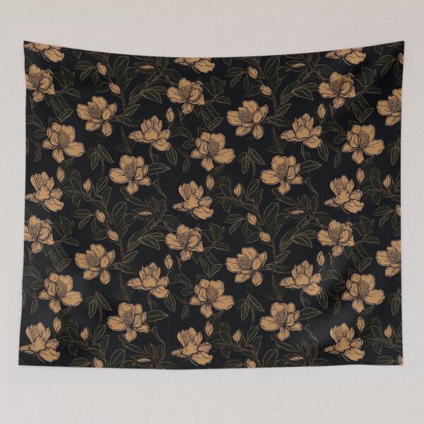 Item preview, Golden Orchids designed and sold by PrettyPatternss.