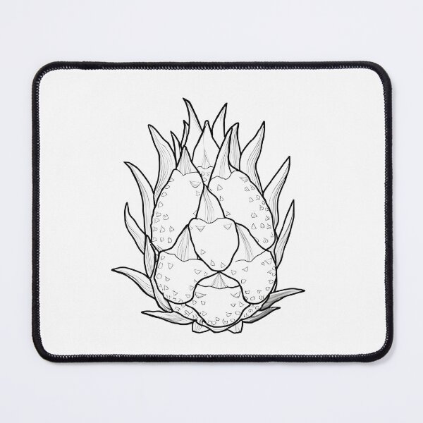Item preview, Dragon fruit pattern colouring drawing designed and sold by IdeaND.