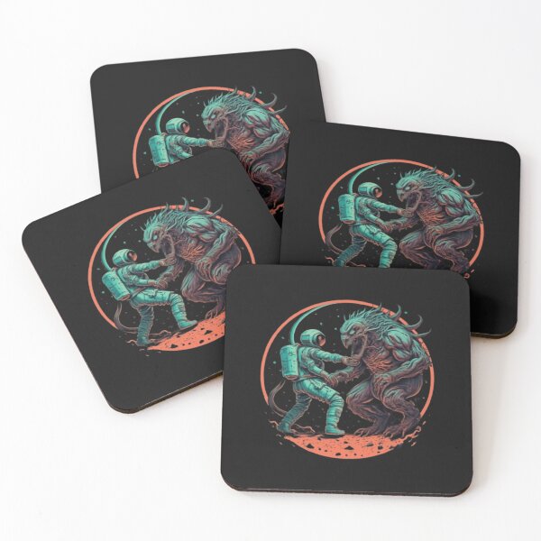 Item preview, Cosmonaut vs monster  designed and sold by Medit.